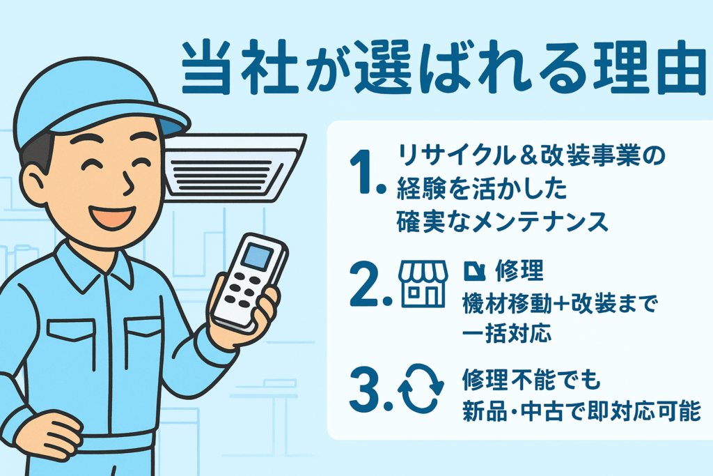 当社が選ばれる理由